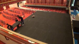 南座 舞台フラット化